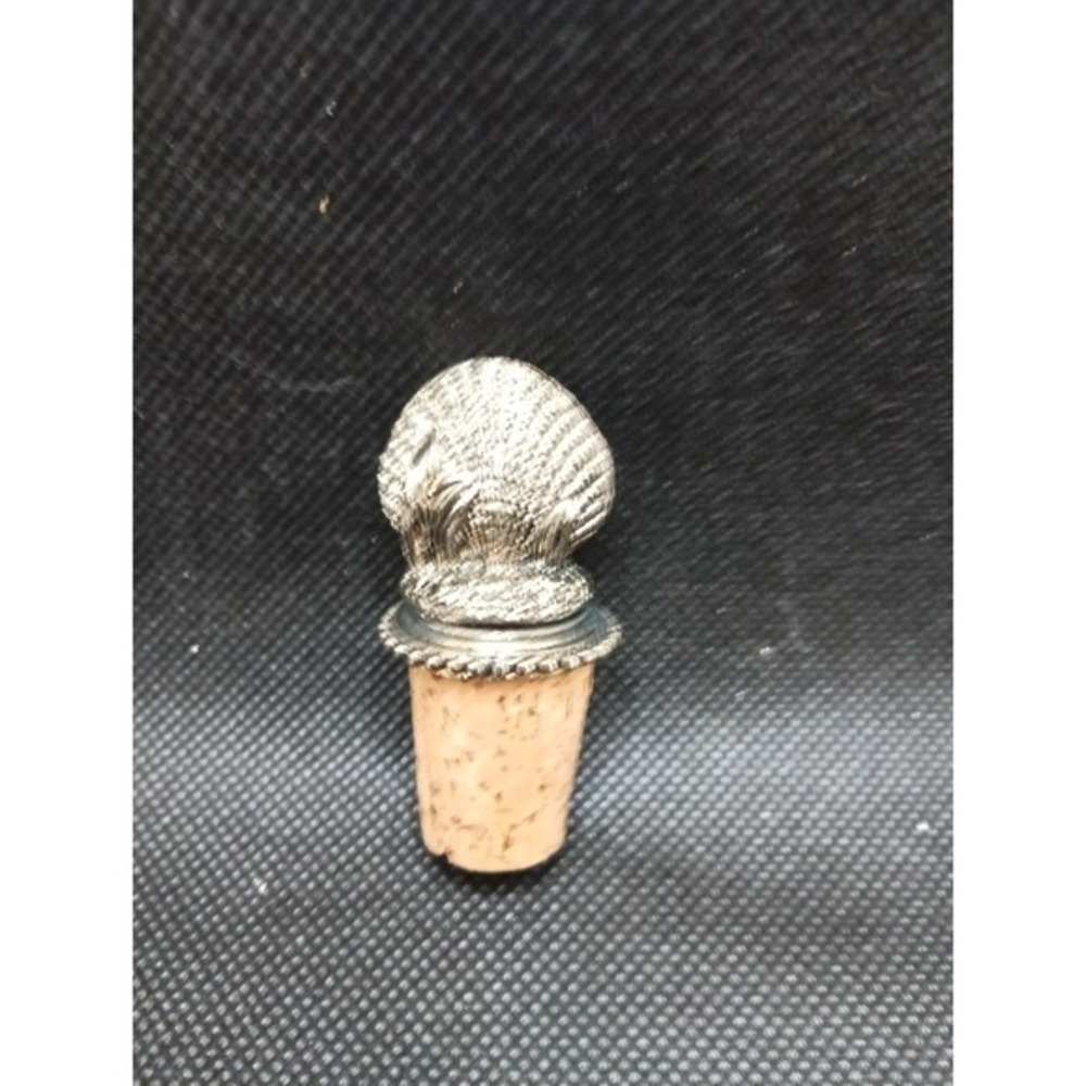 Pewter Wine‎ Bottle Cork Stopper